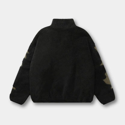Unisex Skeleton Fleece Jacket – Unieke Streetwear voor een Stoere Look