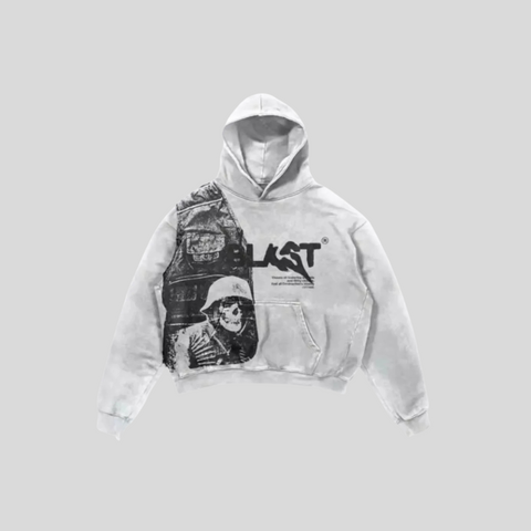 Unisex Streetwear Hoodie met Grafische Print – Oversized Pasvorm | Meerdere Kleuren