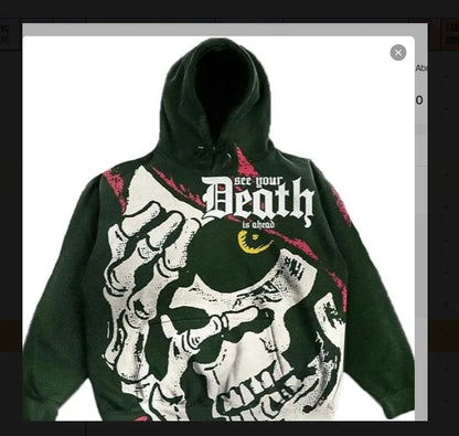 Unisex Streetwear Hoodie met Grafische Print – Oversized Pasvorm | Meerdere Kleuren