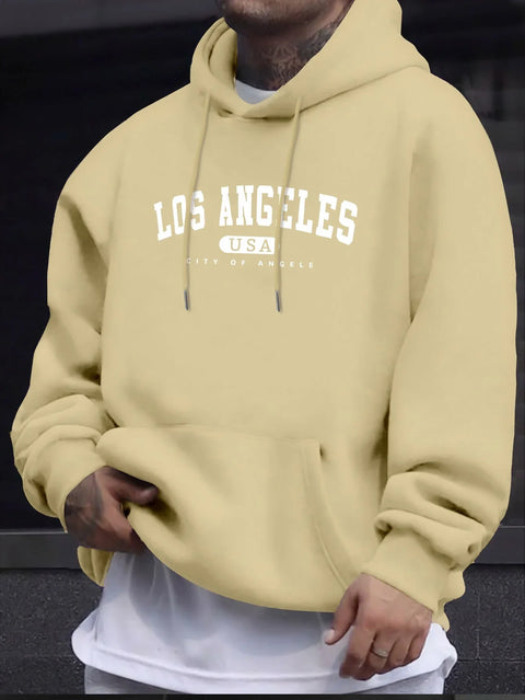 Los Angeles Hoodie – Unisex Oversized Sweater met City Print