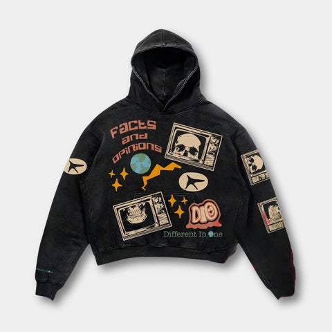 Unisex Graphic Hoodie Collectie – Unieke Prints en Stijlvolle Streetwear
